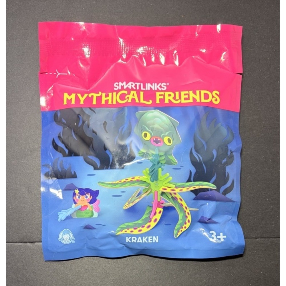 Wendy's NEW Smartlinks Mythical Friends Link KRAKEN 2026 Toy